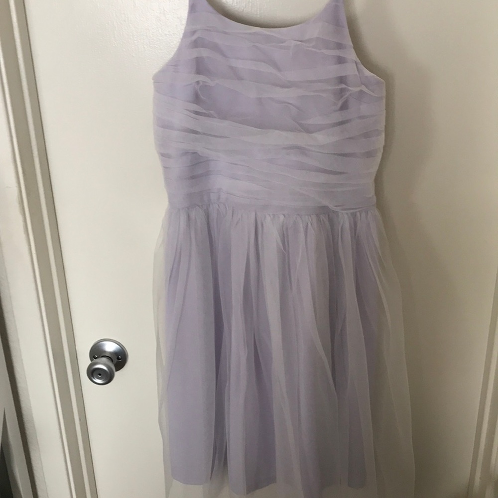 Lavender tulle dress